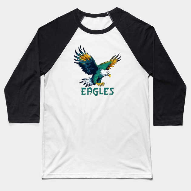 Eagles Baseball T-Shirt by lospaber